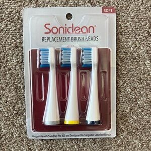 Soniclean Replacement Brush Heads Pro 800 NEW
